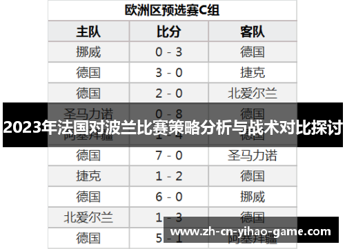 2023年法国对波兰比赛策略分析与战术对比探讨 2023年法国对波兰比赛策略分析与战术对比探讨